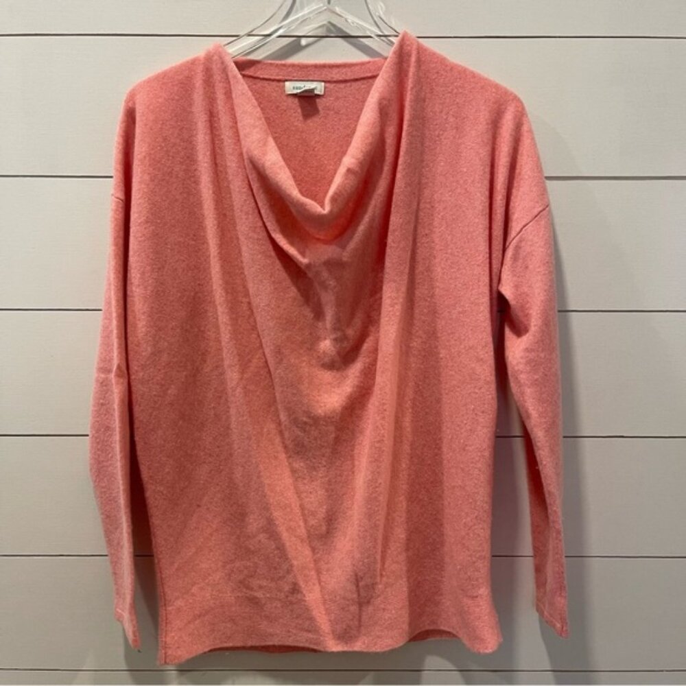 Sundance Simple Truths Cashmere Drape Cowl Neck Sweater Womens Size Medium